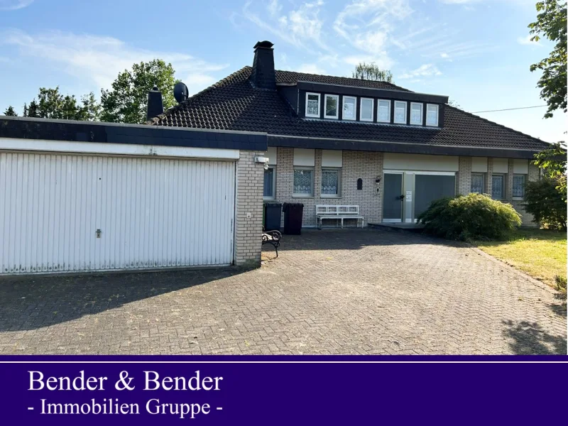 www.bender-immobilien.de - Haus kaufen in Waldbröl - Großzügiges Einfamilienhaus mit großem Grundstück in ruhigem Wohngebiet von Waldbröl!