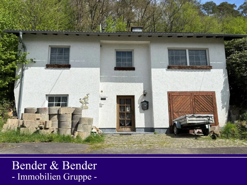 Objektansicht - Haus kaufen in Birken-Honigsessen - Gepflegtes Einfamilienhaus mit Fernblick in ruhiger, ländlicher Ortslage!