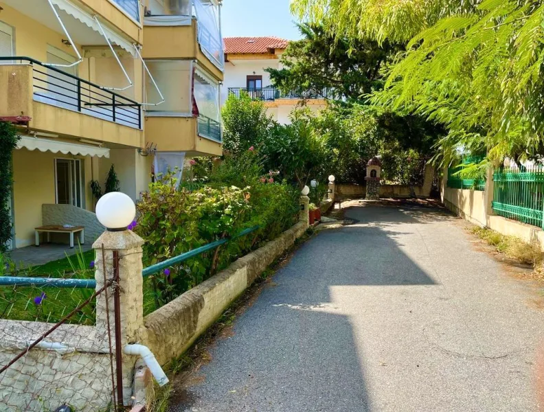 Außenanlage  - Wohnung kaufen in Kassandra / Kallithea - Preiswertes und zentral gelegenes 2-Zimmer Apartment, Kallithea, Griechenland, Chalkidiki