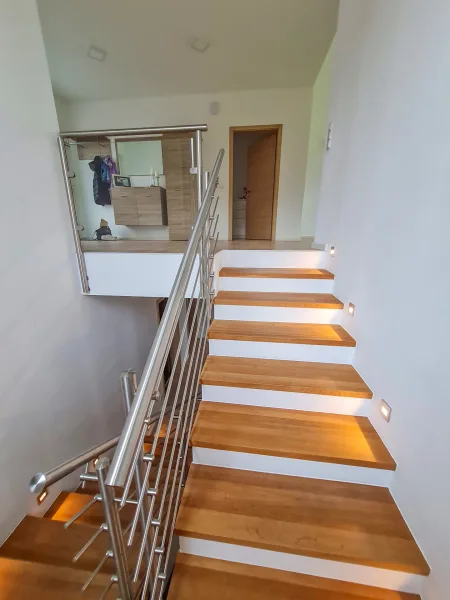 moderne Treppe