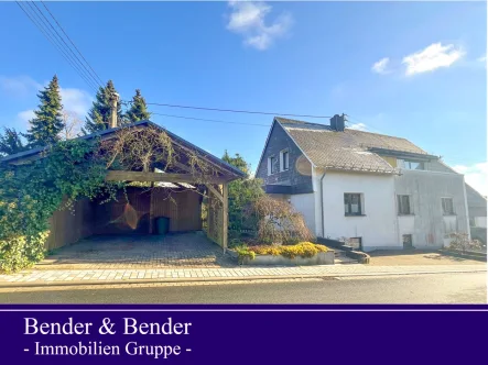 www.bender-immobilien.de - Haus kaufen in Zinhain - Einfamilienhaus in bevorzugter Wohnlage von Bad Marienberg OT - Mit tollem Fernblick!