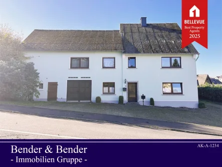 www.bender-immobilien.de - Haus kaufen in Höchstenbach - Einfamilienhaus mit großem Gartengrundstück und Ausbaureserve - Nähe Hachenburg!