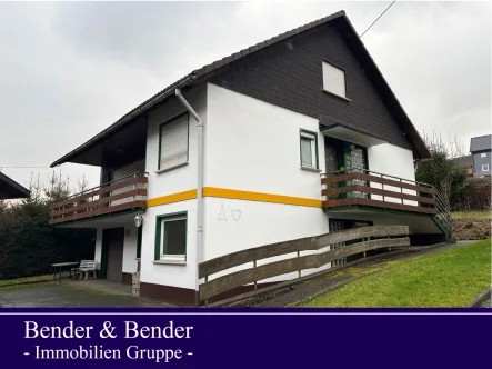 www.bender-immobilien.de - Haus kaufen in Morsbach - Freistehendes Einfamilienhaus in ruhiger Lage von Morsbach!