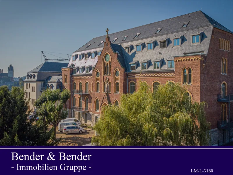 Vorderansicht  - Wohnung mieten in Limburg an der Lahn - *Erstbezug* Stilvolle 2 Zimmerwohnung mit Dachterrasse im historischen Kloster von Limburg!