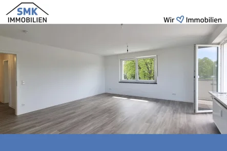 Titelbild - Wohnung mieten in Schloß Holte-Stukenbrock - Komplett modernisierte Wohnung mit Balkon und Garage!