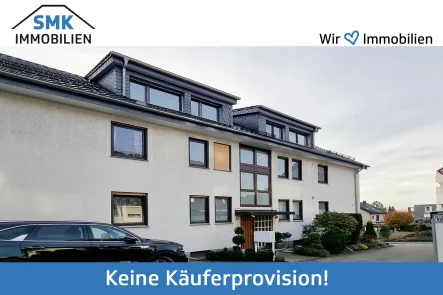 Titelbild - Wohnung kaufen in Bielefeld - Klein, aber fein: Gemütliche Dachgeschosswohnung in Bielefeld-Brackwede!