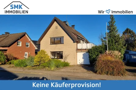 Titelbild - Haus kaufen in Schloß Holte-Stukenbrock - Lichtdurchflutetes Familienhaus mit großem Garten und direkter Waldnähe!