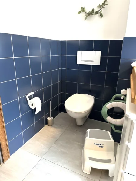 Hauptbadezimmer mit WC