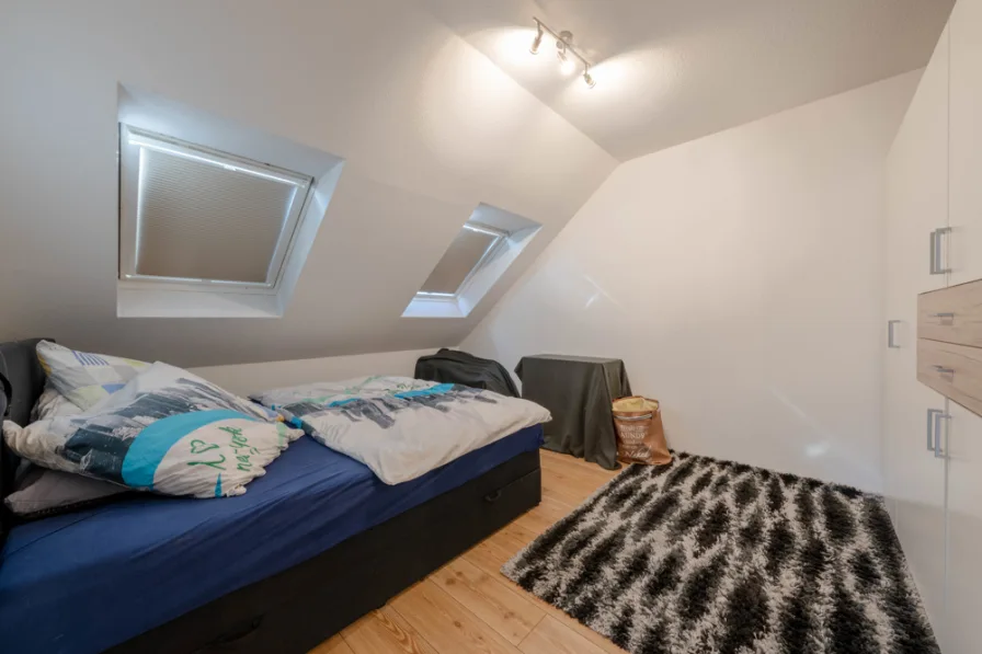 Dachgeschosswohnung Schlafzimmer