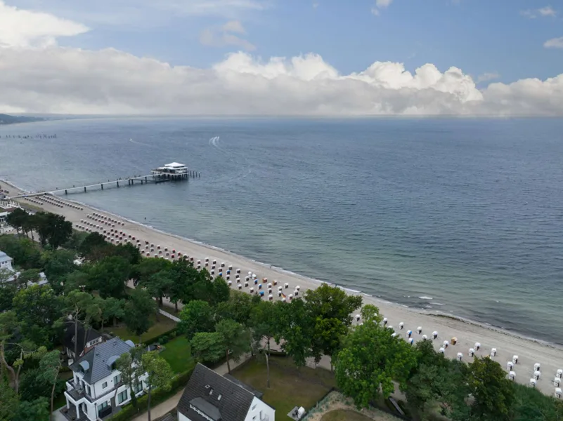 Luftaufnahme Strand