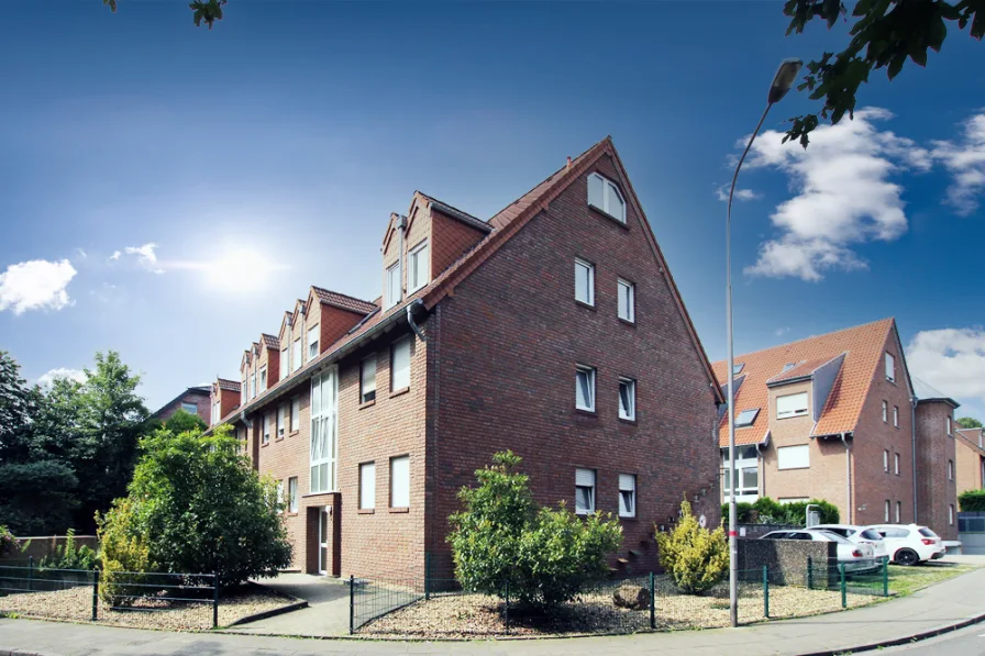 Außenansicht - Wohnung kaufen in Bedburg - Top geschnittene 4-Zimmer Maisonettewohnung im Zentrum von Bedburg