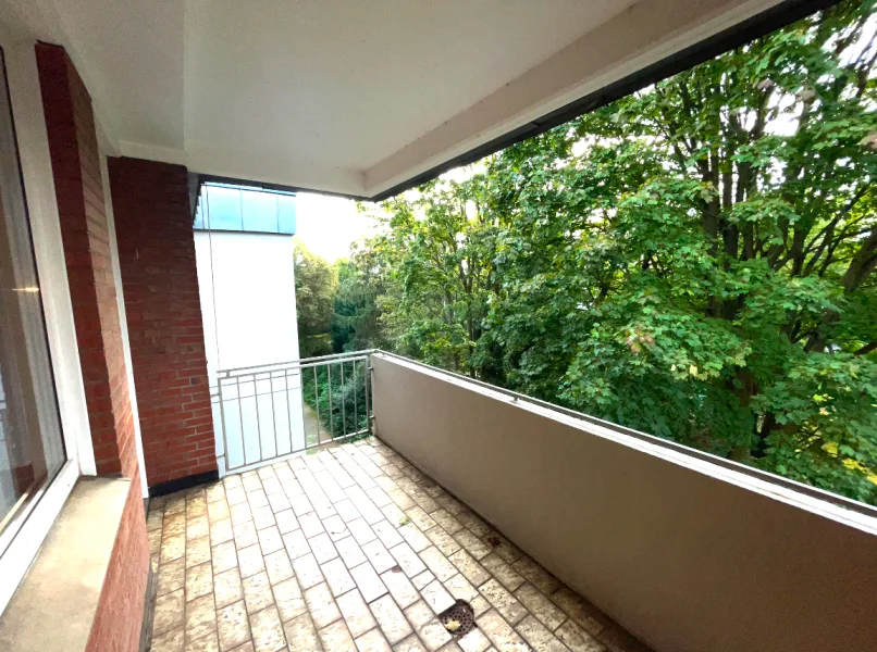 Balkon vom Wohnzimmer