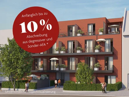Titelbild - Wohnung kaufen in Düsseldorf / Unterbach - FÜR KAPITALANLEGER - AFA VORTEILE - DEGRESSIVE- UND SONDER AFA - ENERGIEEFFIZIENZ A+ - KFW40 QNG