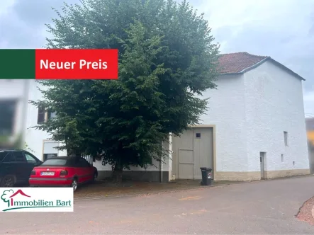 Straßenansicht - Haus kaufen in Perl / Nennig - GRENZE LUXEMBURG: DAS PERFEKTE HAUS FÜR DEN HANDWERKER !