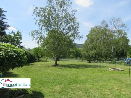 Garten - Haus kaufen in Perl / Besch - PERL-BESCH: WOHNHAUS MIT TOLLEM MOSELBLICK