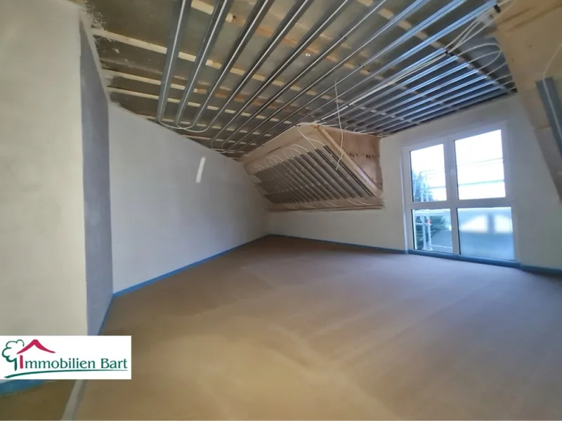 offene Küche mit Essbereich - Wohnung kaufen in Palzem / Helfant - PALZEM: NEUBAU, 126 M² DG-WOHNUNG