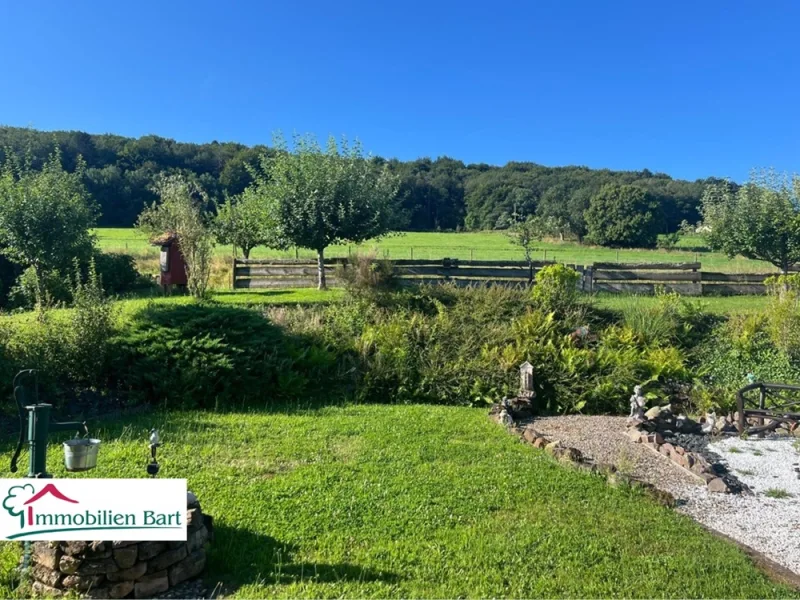 Blick ins Grüne - Haus kaufen in Saarburg - NÄHE SAARBURG: JUNGES HAUS MIT TOLLER AUSSICHT