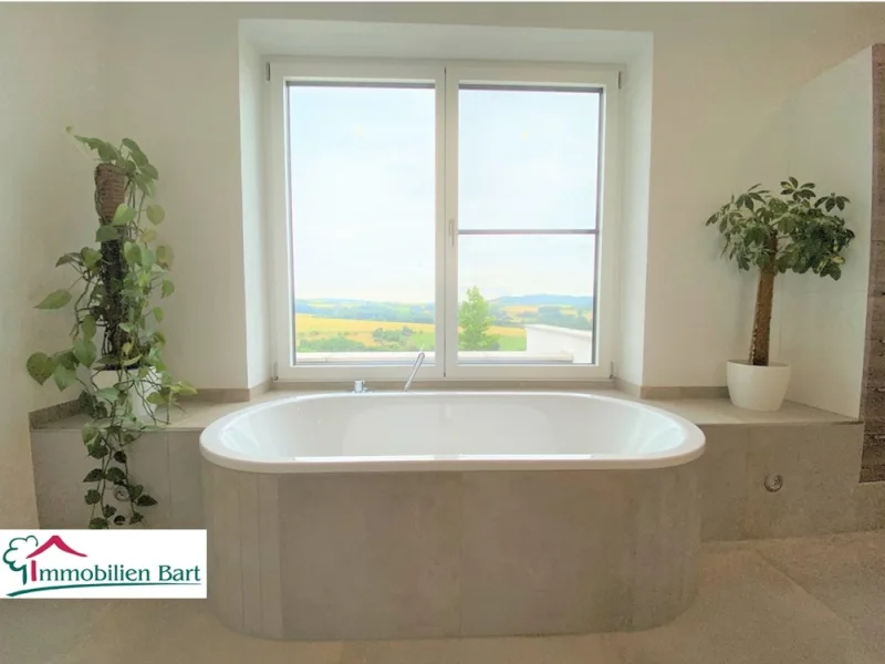 Badewanne mit Fernblick