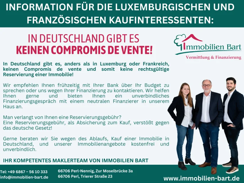 Information an unsere Kunden 