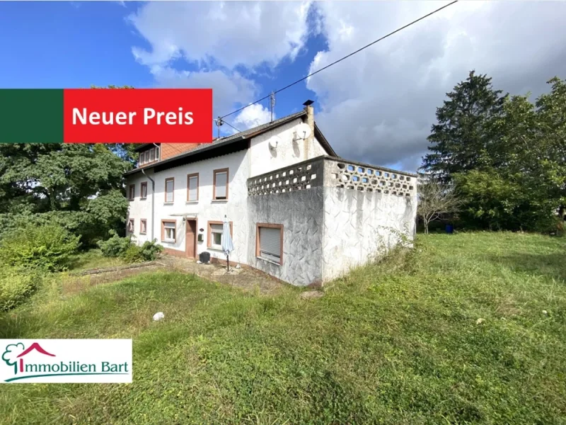 Frontansicht - Haus kaufen in Perl - HÄUSER ZUM RENOVIEREN!