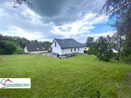 Seitenansicht - Haus kaufen in Wincheringen - DREIFAMILIENHAUS MIT NEBENGEBÄUDEN