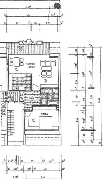 Grundriss Dachgeschoss