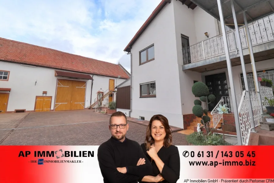 AP Immobilien GmbH Mainz - Haus kaufen in Gimbsheim - BEMERKENSWERTES ANWESEN IN GIMBSHEIM - Hier können Sie Ihre Ideen und Wünsche leben!