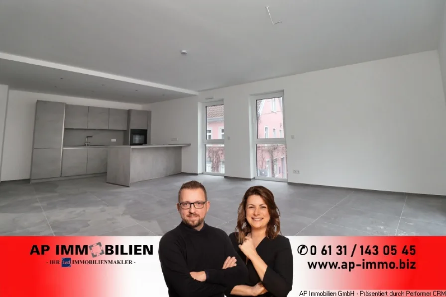 AP Immobilien GmbH Mainz - Wohnung mieten in Mainz - FINTHEN - Erstbezug im Neubau! Moderne 2-Zimmer-Wohnung