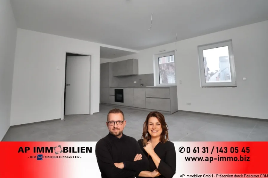 AP Immobilien GmbH Mainz - Wohnung mieten in Mainz - FINTHEN - Modernes Appartement im Neubau mit eigenem Zugang
