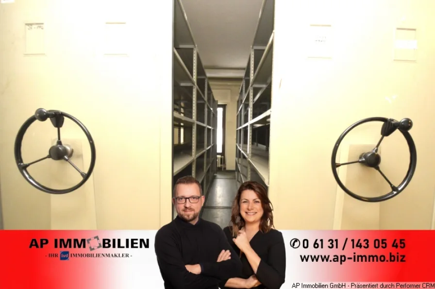 AP Immobilien GmbH - Halle/Lager/Produktion mieten in Mainz - ALTSTADT - ehemaliges Archiv im Regierungsviertel, ideales Aktenlager!