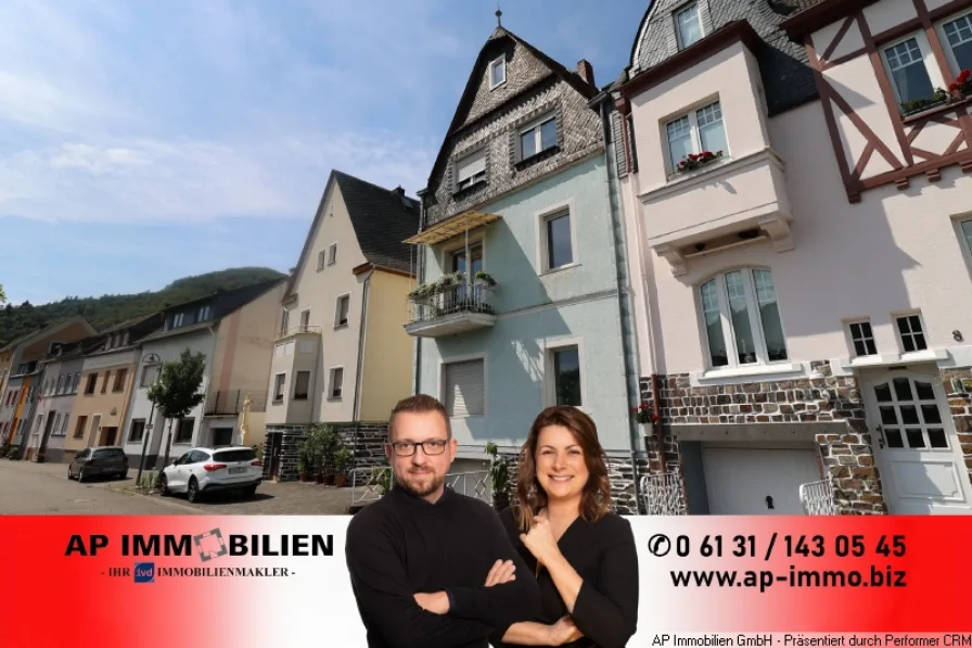 AP Immobilien GmbH Mainz - Haus kaufen in Boppard - Boppard-Hirzenach - Einfamilienhaus mit Einliegerwohnung