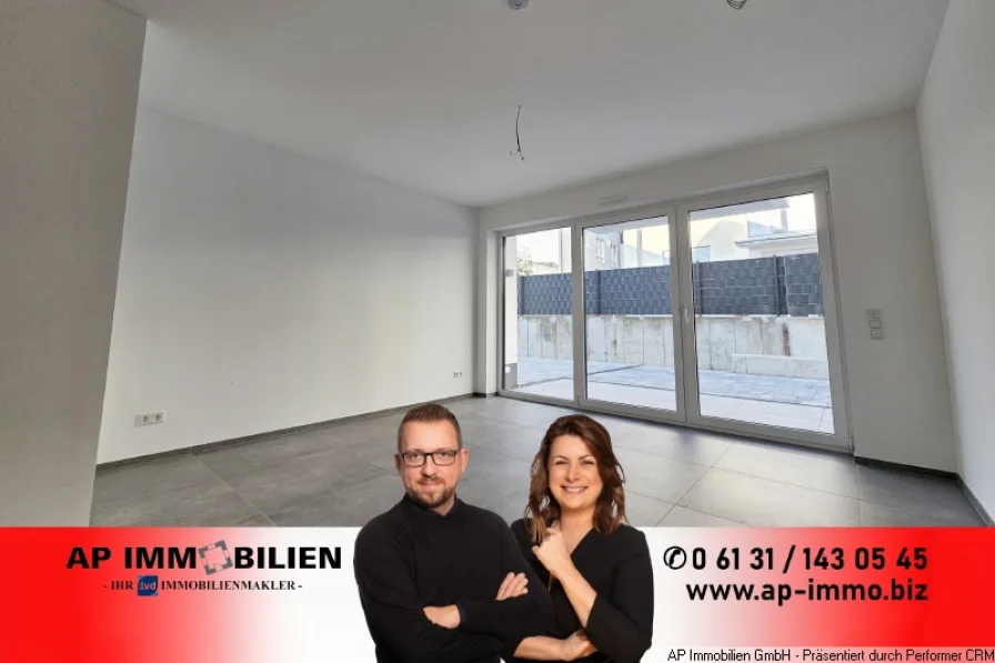 AP Immobilien GmbH Mainz - Wohnung mieten in Mainz - FINTHEN - Knallerwohnung! 2 Zimmer, Küche, Bad *barrierfrei*