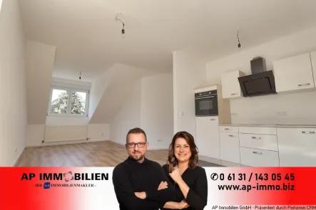 AP Immobilien GmbH Mainz - Wohnung kaufen in Schornsheim - Hochwertig sanierte 2 ZKBB + 2 PKW-Stellplätze... *PROVISIONSFREI FÜR DEN KÄUFER*