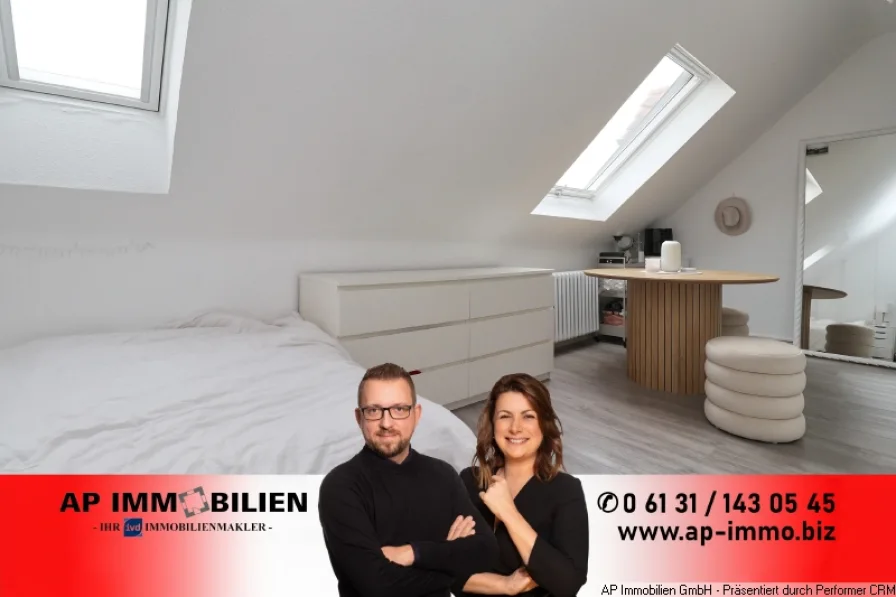 AP Immobilien GmbH Mainz - Wohnung mieten in Mainz - 530 € ALL INCLUSIVE - KLEINER STUDENTENTRAUM