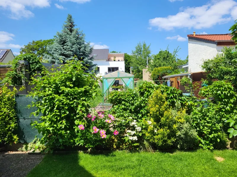 Die schöne Hecke gehört noch zum eigenen Garten