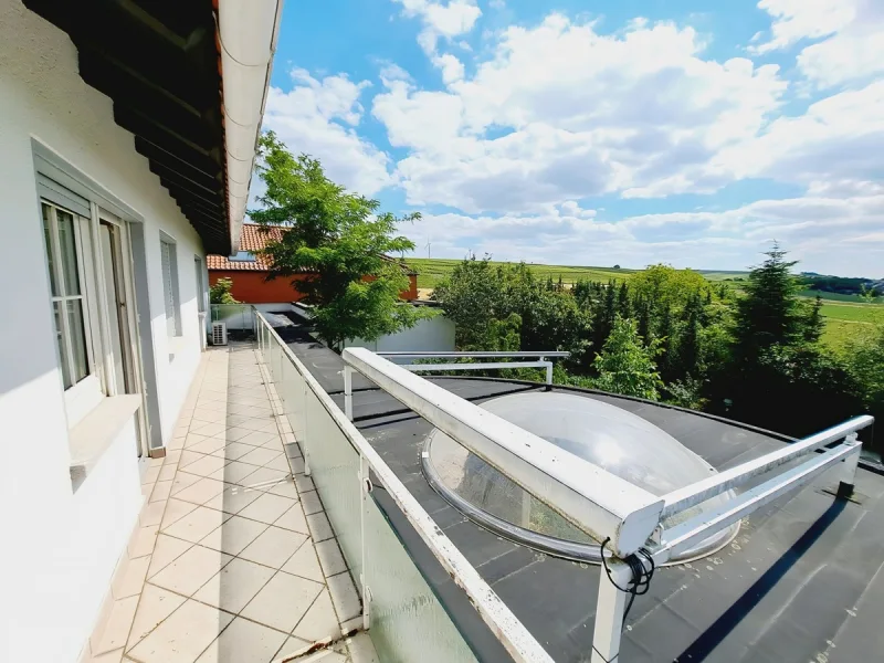 Balkon mit Aussicht