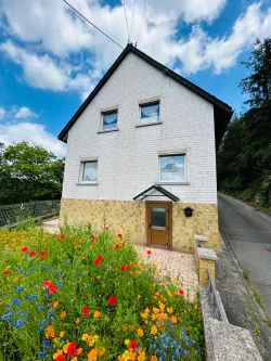 Ansicht - Haus kaufen in Reiffelbach - Einfamilienhaus in ruhiger Waldrandlage von Reiffelbach