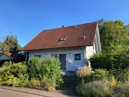 Ansicht Front - Haus kaufen in Grumbach - Traumhaftes Holzhaus in Toplage von Grumbach