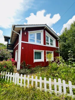 Ansicht Osten - Haus kaufen in Obermoschel - Einfamilienhaus im ländlichen Stil – Ihre „Kleine Farm“ erwartet Sie!