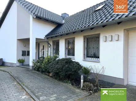Ihr neues Zuhause - Wohnung mieten in Heiligenhaus - Willkommen im Grünen: Charmante Zwei-Zimmer-Erdgeschosswohnung mit Terrasse und Garten