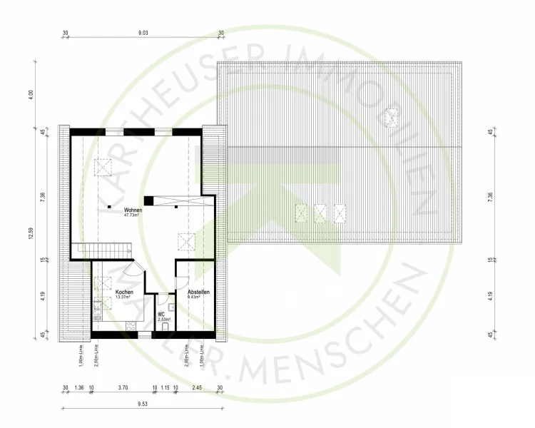 Grundriss - Dachgeschoss