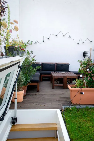 Die Dachterrasse