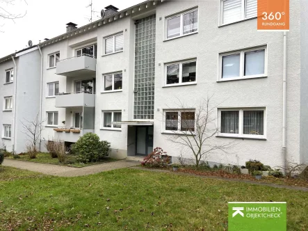 Außenaufnahme - Wohnung mieten in Velbert - Helle 3-Zimmer-Wohnung mit Balkon in ruhiger Lage – ideal für Paare