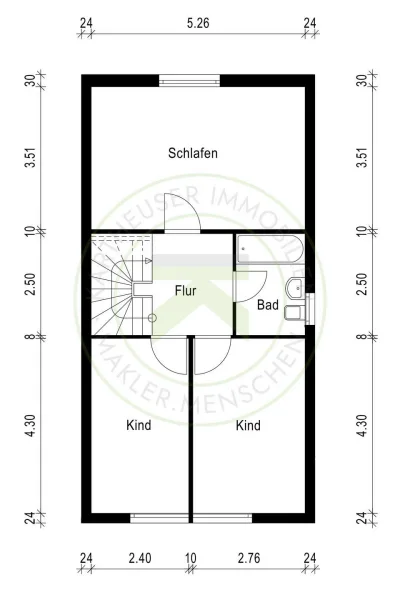 Grundriss Dachgeschoss