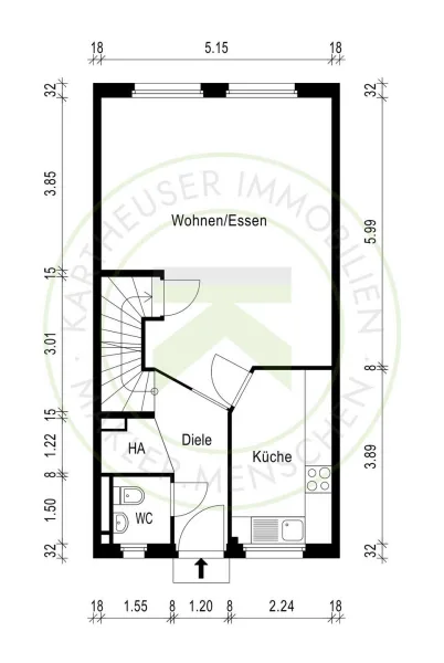 Grundriss - Erdgeschoss