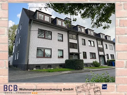 Hausfront.jpg - Wohnung mieten in Essen - Schöne ca. 75 m² 3 Zimmer-Wohnung in ruhiger Lage
