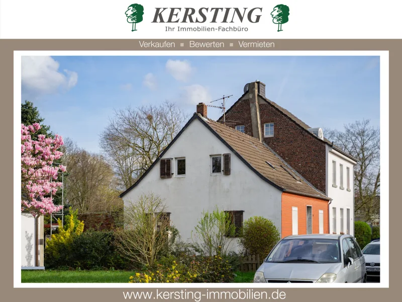 Krefeld-Bockum - Grundstück kaufen in Krefeld / Bockum - Krefeld Bockum! Spannendes Baugrundstück mit gültiger Baugenehmigung für ein Einfamilien-Stadthaus!