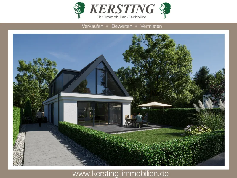 Krefeld Bockum - Haus kaufen in Krefeld / Bockum - Krefeld Bockum! Attraktives & sehr seltenes 600m² Baugrundstück mit Baugenehmigung in ruhiger Lage