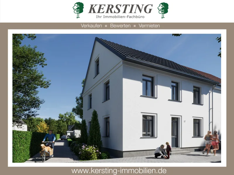 Krefeld Bockum - Haus kaufen in Krefeld / Bockum - Ältere Bestandsimmobilie mit gültiger Baugenehmigung für das Einfamilien-Stadthaus in gefragter Lage