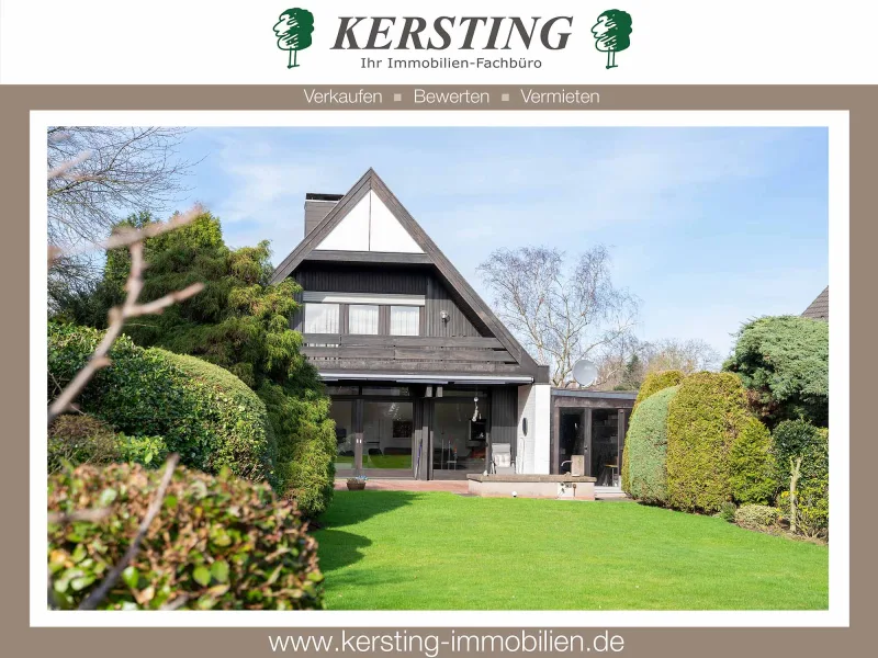 Krefeld ! - Haus kaufen in Krefeld - Ein freistehendes Architektenhaus mit tollem Sonnengrundstück in guter Lage des Krefelder Westens!